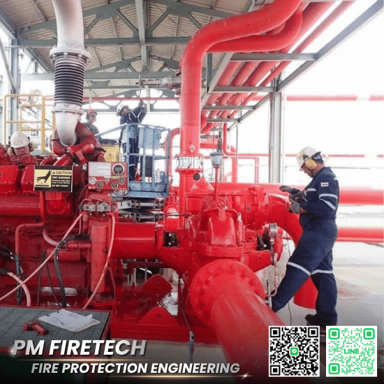 ทดสอบประสิทธิภาพ Fire Pump พร้อมเอกสารรับรอง