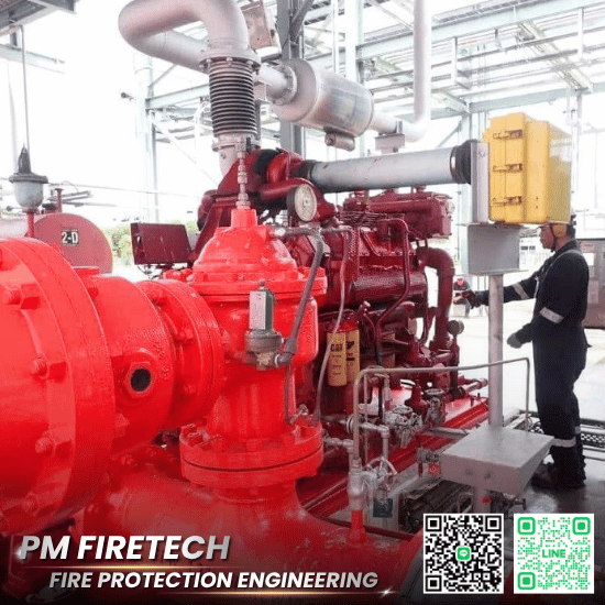 จำหน่ายพร้อมติดตั้งอุปกรณ์ Fire Pump ทุกชนิด